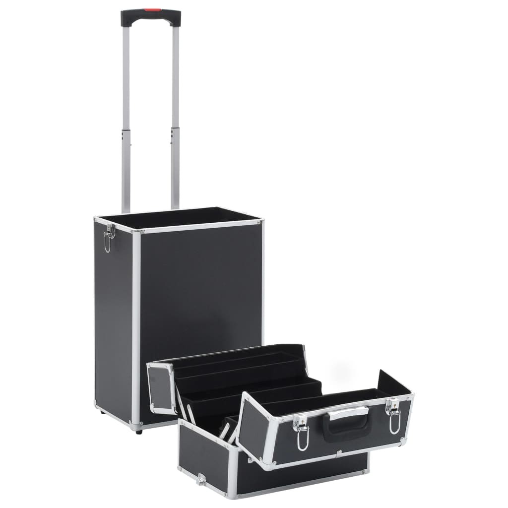 Make-up Trolley Aluminium Black 19 Make-up Trolley Aluminium Black